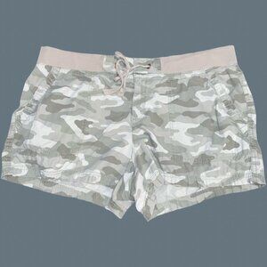 Sz.12*A.N.A.*Army Green Camouflage-Print Short-Shorts